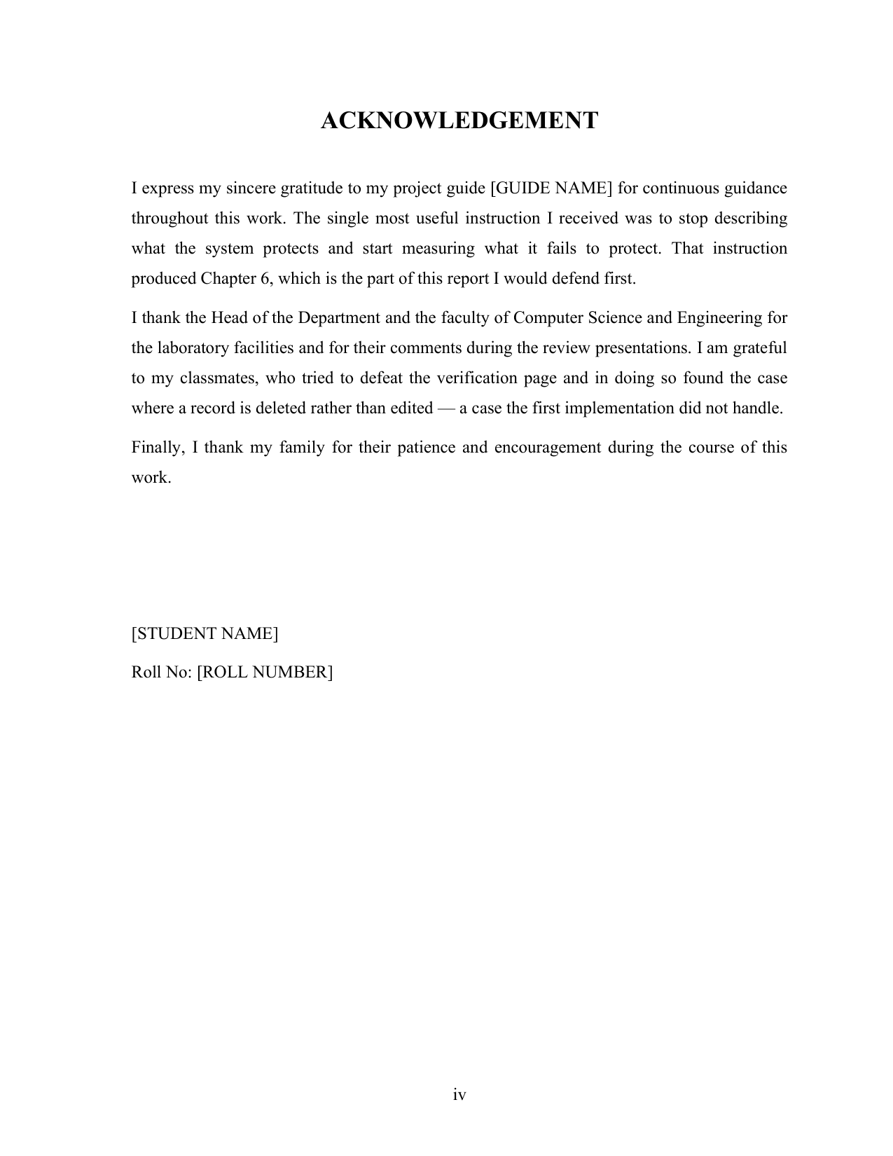 Blockchain Certificate Verification with MySQL project report — page 4