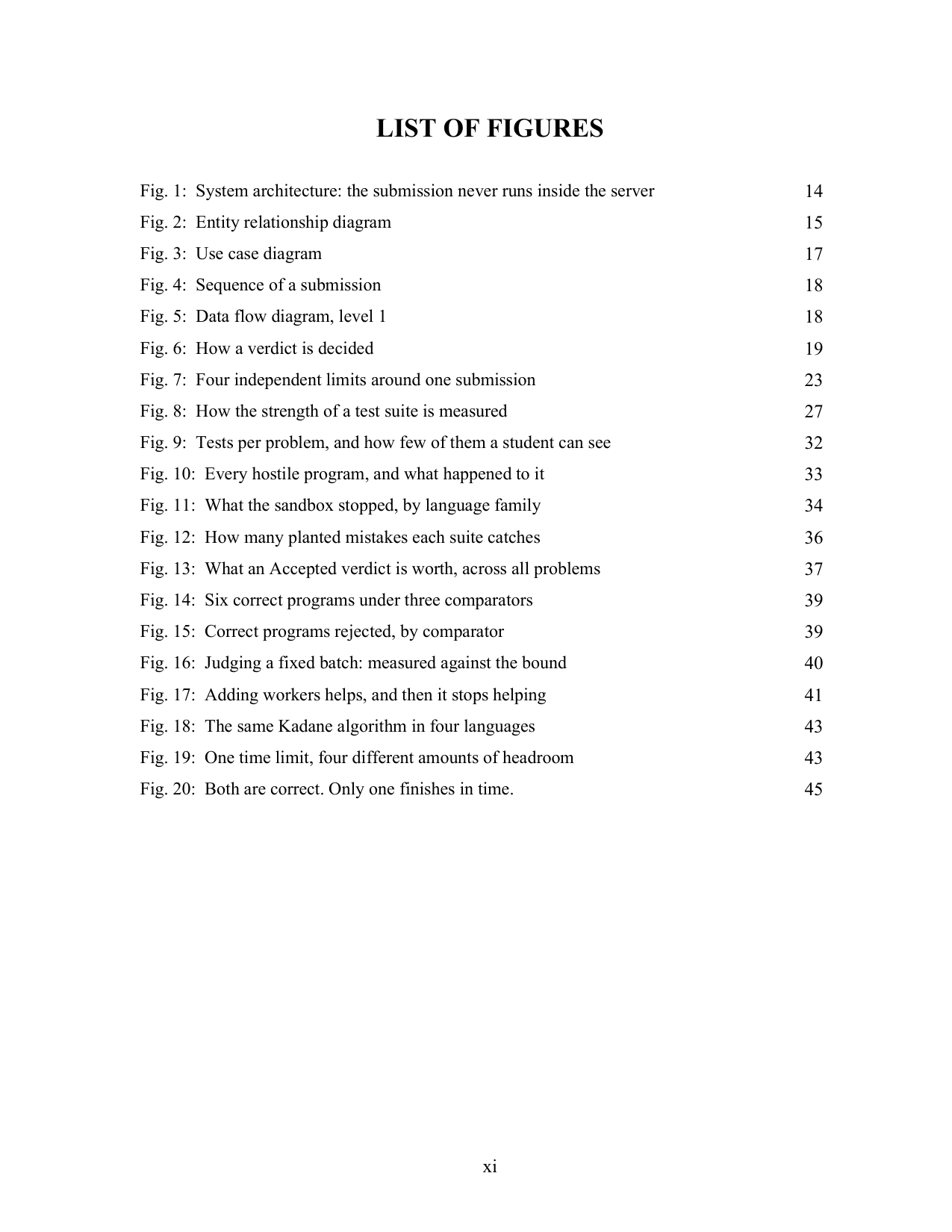 Online Code Judge and Auto-Grader with a Real Sandbox (Node.js, React, SQLite) project report — page 11