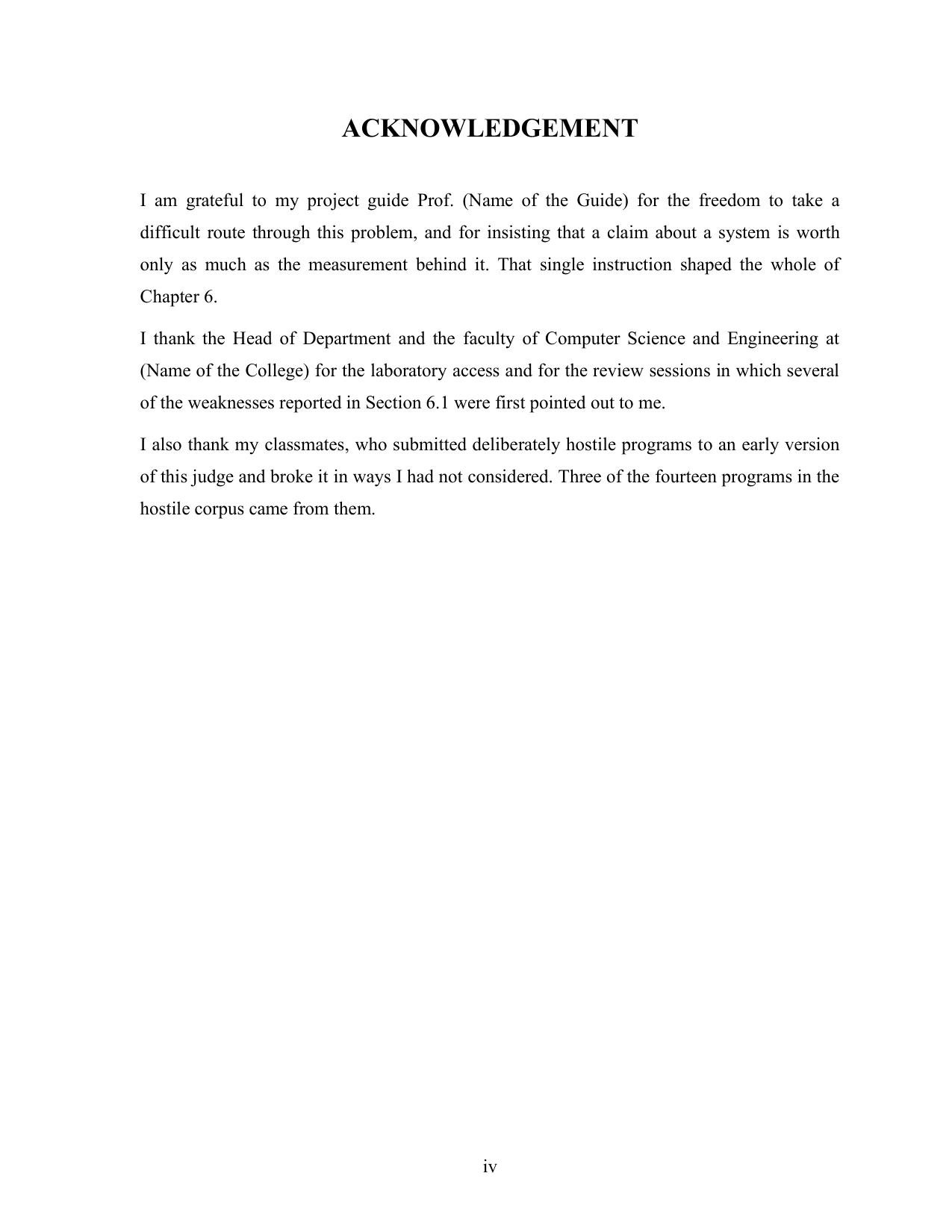 Online Code Judge and Auto-Grader with a Real Sandbox (Node.js, React, SQLite) project report — page 4