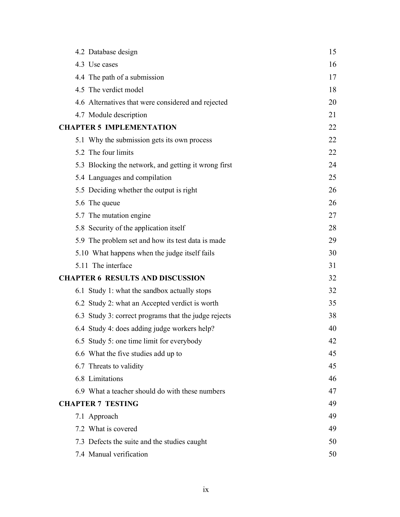 Online Code Judge and Auto-Grader with a Real Sandbox (Node.js, React, SQLite) project report — page 9