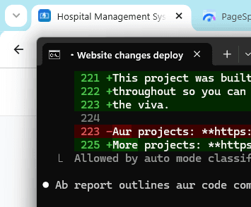 School Management System — login screen